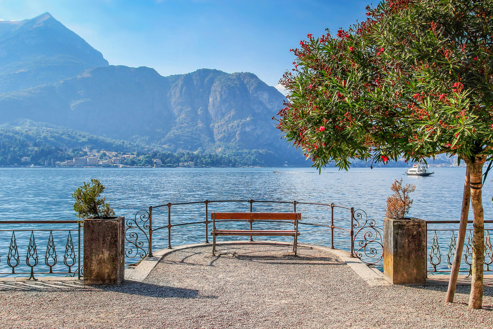 View of Lake Como from Bellagio