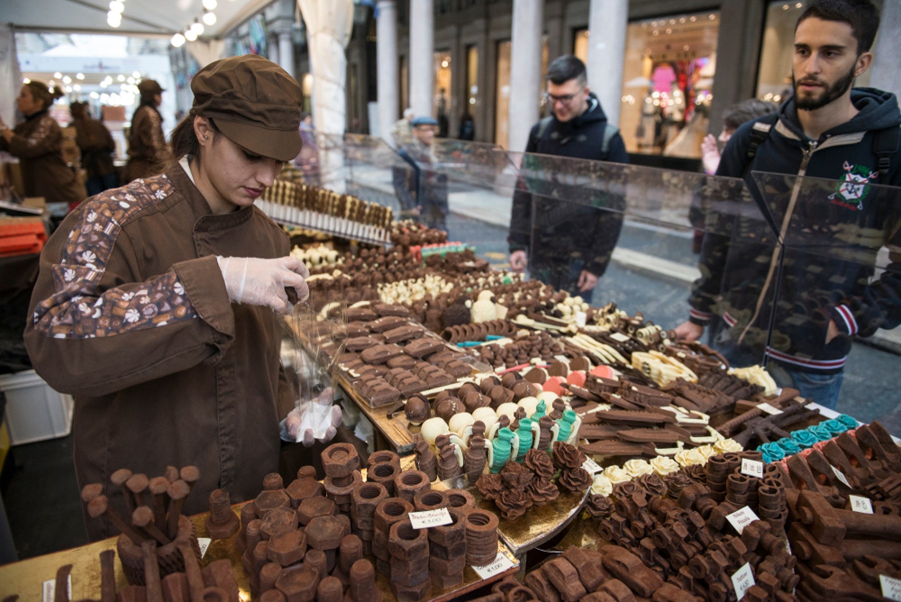 Chocolate festival store